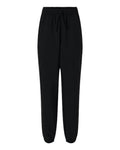 Hanes HSB001 Women's Scrub Joggers - Black - front