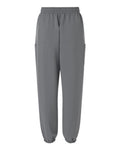 Hanes HSB001 Women's Scrub Joggers - Grey - back
