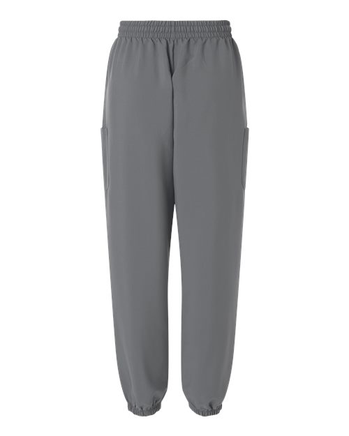 Hanes HSB001 Women's Scrub Joggers - Grey - back
