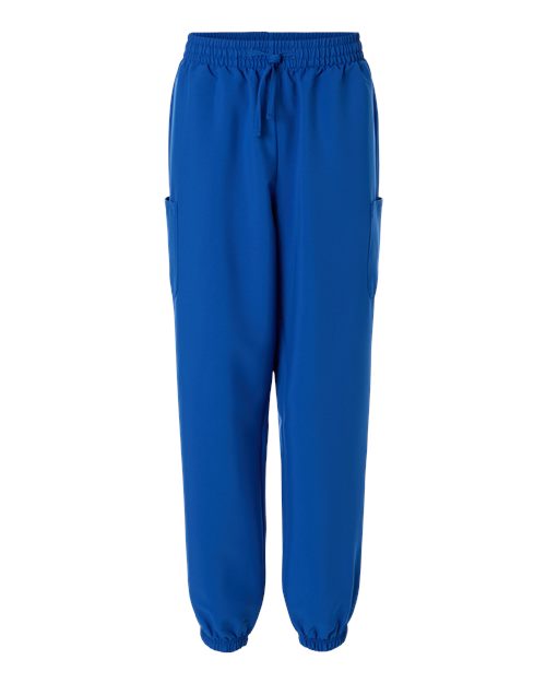 Hanes HSB001 Women's Scrub Joggers - Royal Blue - front