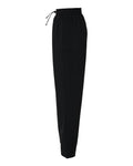 Hanes HSB003 Women's Scrub Open Leg Pants - Black - side