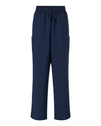 Hanes HSB003 Women's Scrub Open Leg Pants - Navy - front