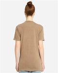 Lane Seven LST002 Unisex Vintage Tee - Vintage Coffee - model back