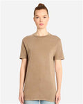 Lane Seven LST002 Unisex Vintage Tee - Vintage Coffee - model front