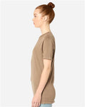 Lane Seven LST002 Unisex Vintage Tee - Vintage Coffee - model side