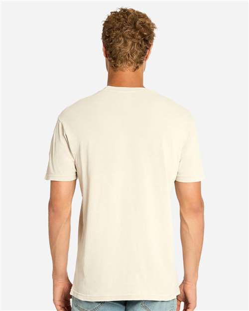 Lane Seven LST002 Unisex Vintage Tee - Vintage Arctic - model back