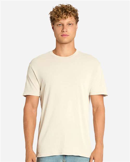 Lane Seven LST002 Unisex Vintage Tee - Vintage Arctic - model front