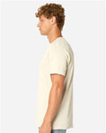 Lane Seven LST002 Unisex Vintage Tee - Vintage Arctic - model side