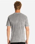 Lane Seven LST002 Unisex Vintage Tee - Cloud Rock - model back