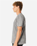 Lane Seven LST002 Unisex Vintage Tee - Cloud Rock - model side