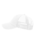 Richardson 111 Garment-Washed Trucker Cap - White - side