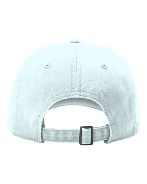 Richardson 326 Peach Twill Dad Hat - Powder Blue - back