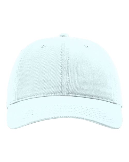 Richardson 326 Peach Twill Dad Hat - Powder Blue - front