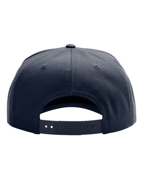 Richardson 323FPC Full Fabric Five-Panel Champ Cap - Navy - back