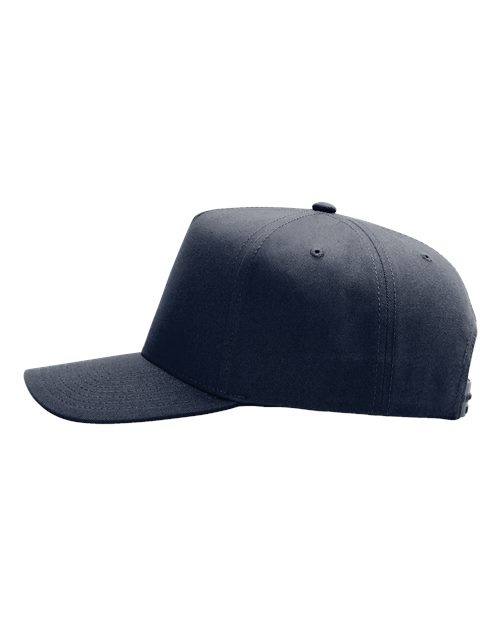 Richardson 323FPC Full Fabric Five-Panel Champ Cap - Navy - side