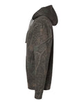 Independent Trading Co. IND4000 Heavyweight Hooded Sweatshirt - Darkwood Tree Camo - side
