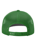 Richardson 112 Snapback Trucker Cap - Kelly Green - back