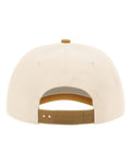 Richardson 356 Five-Panel Gramps Cap - Cream/ Wheat - back