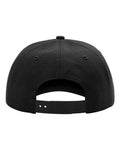 Richardson 356 Five-Panel Gramps Cap - Black - back