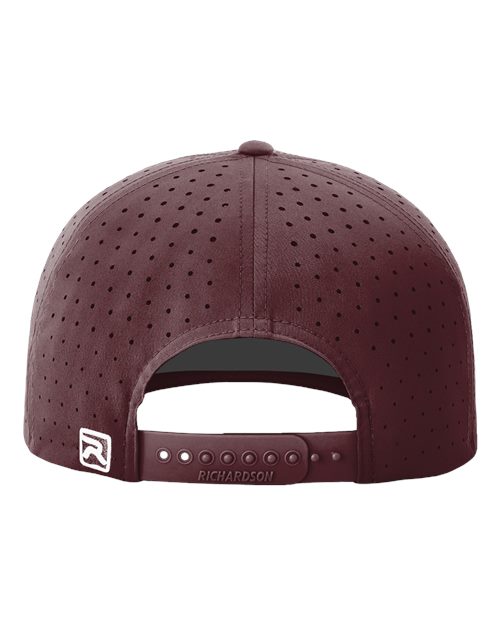 Richardson 632 Laser Perf R-Flex Cap - Maroon - back