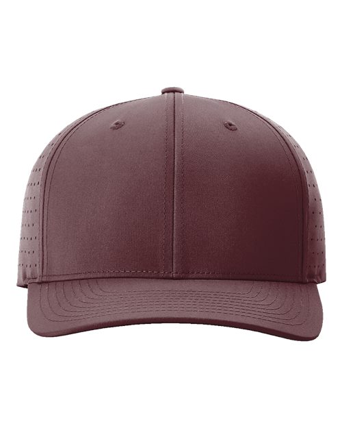 Richardson 632 Laser Perf R-Flex Cap - Maroon - front