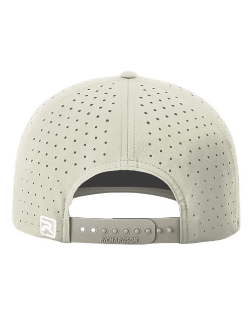 Richardson 632 Laser Perf R-Flex Cap - Oat Milk - back
