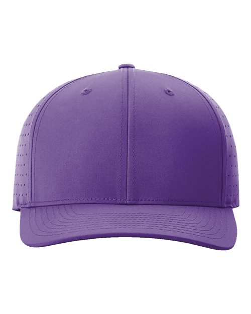 Richardson 632 Laser Perf R-Flex Cap - Purple - front