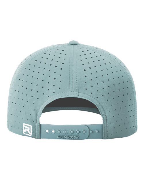 Richardson 632 Laser Perf R-Flex Cap - Smoke Blue - back