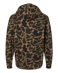 Independent Trading Co. SS4500 Midweight Hooded Sweatshirt - Duck Camo - back