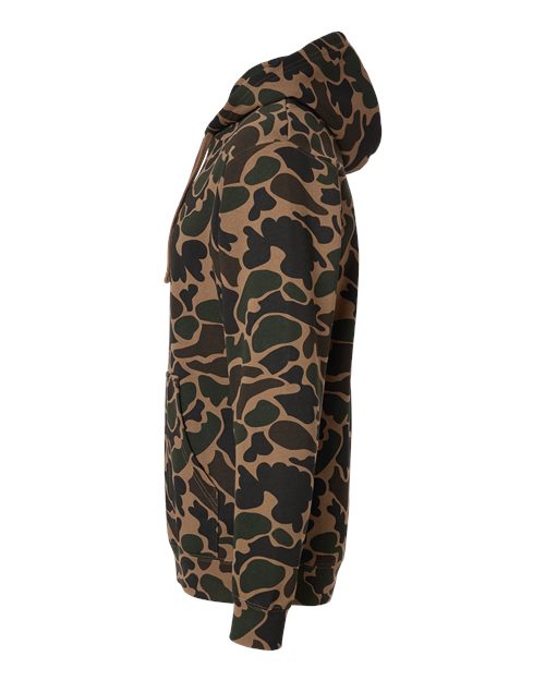 Independent Trading Co. SS4500 Midweight Hooded Sweatshirt - Duck Camo - side