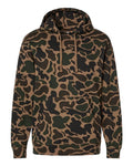 Independent Trading Co. SS4500 Midweight Hooded Sweatshirt - Duck Camo - front