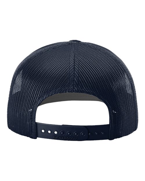 Richardson 112T Tactical Trucker Cap - Navy - back