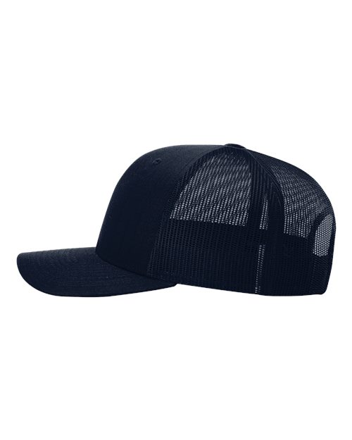 Richardson 112T Tactical Trucker Cap - Navy - side