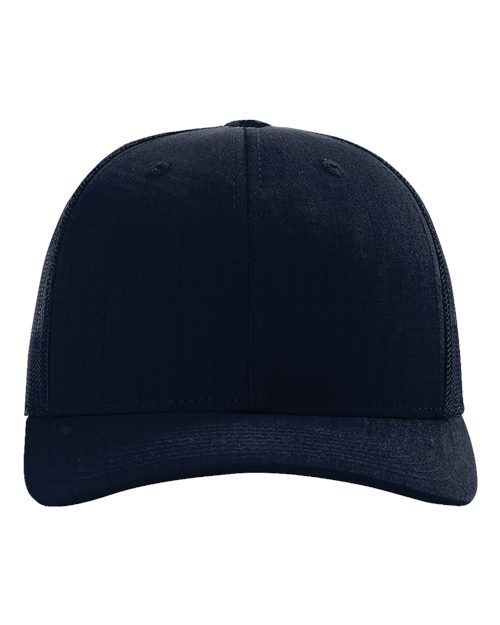Richardson 112T Tactical Trucker Cap - Navy - front