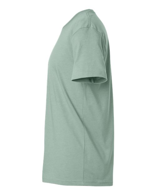 Next Level 6210 CVC T-Shirt - Heather Seafoam - side
