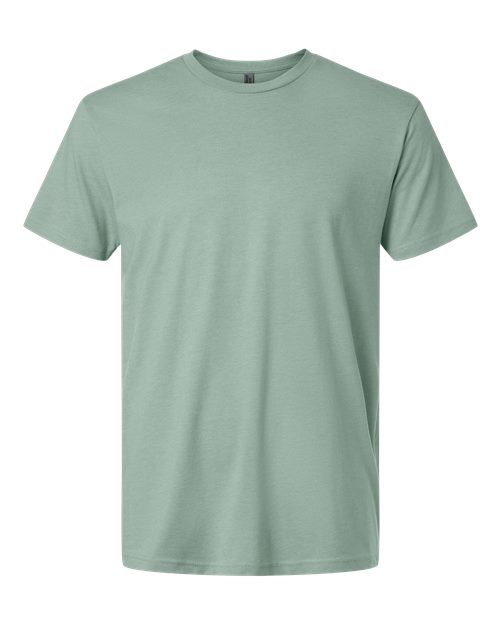Next Level 6210 CVC T-Shirt - Heather Seafoam - front