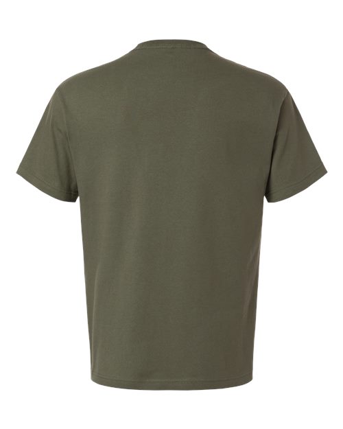 Bella + Canvas 3010 6 oz. Heavyweight Tee - Military Green - back