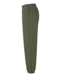 BELLA + CANVAS 3738 Unisex Sponge Fleece Sweatpants - Military Green - side