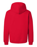 BELLA + CANVAS 4719 Unisex 10 oz. Heavyweight Hoodie Sweatshirt - Red - back