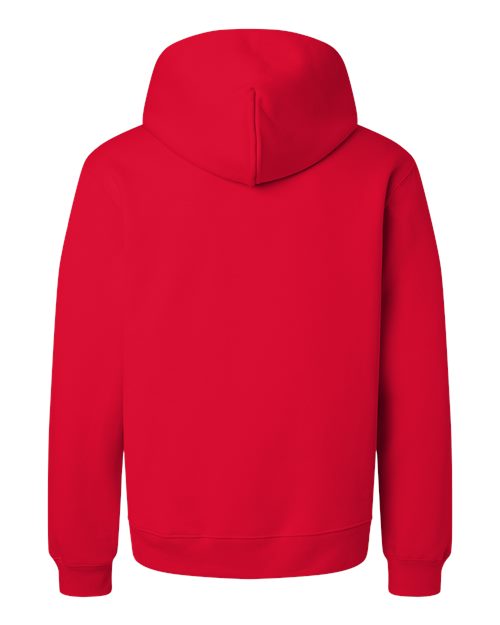 BELLA + CANVAS 4719 Unisex 10 oz. Heavyweight Hoodie Sweatshirt - Red - back