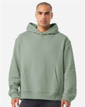 BELLA + CANVAS 4719 Unisex 10 oz. Heavyweight Hoodie Sweatshirt - Sage - model front