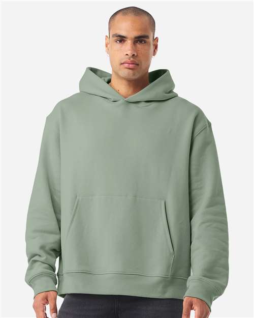 BELLA + CANVAS 4719 Unisex 10 oz. Heavyweight Hoodie Sweatshirt - Sage - model front