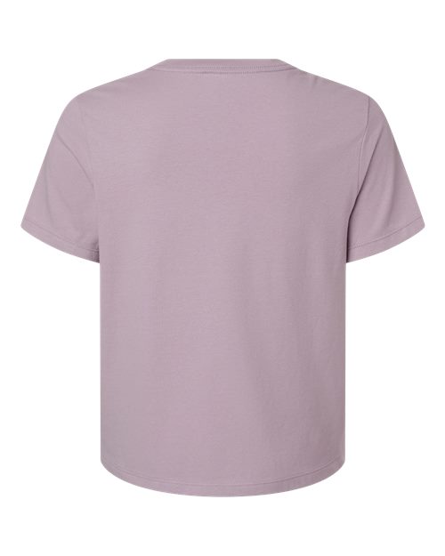 BELLA + CANVAS 6110 Women's 6 oz. Heavyweight Tee - Light Violet - back