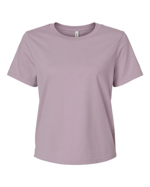 BELLA + CANVAS 6110 Women's 6 oz. Heavyweight Tee - Light Violet - front