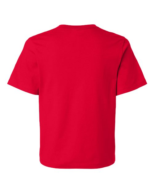 BELLA + CANVAS 6110 Women's 6 oz. Heavyweight Tee - Red - back