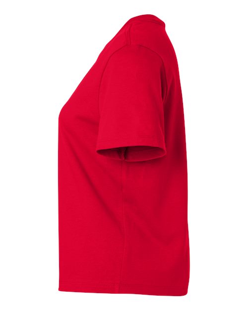 BELLA + CANVAS 6110 Women's 6 oz. Heavyweight Tee - Red - side