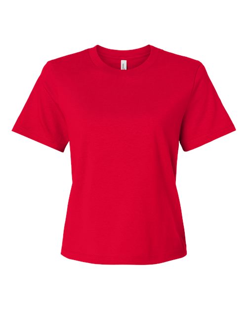 BELLA + CANVAS 6110 Women's 6 oz. Heavyweight Tee - Red - front