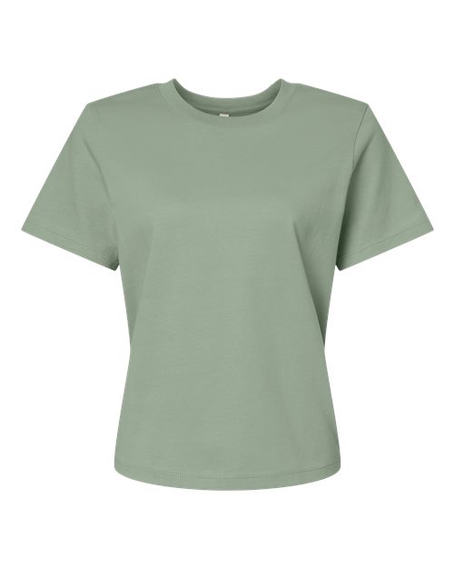 BELLA + CANVAS 6110 Women's 6 oz. Heavyweight Tee - Sage - front