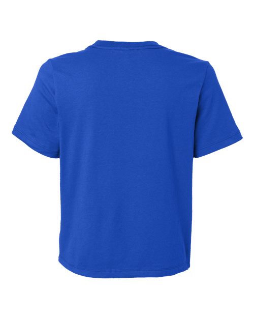 BELLA + CANVAS 6110 Women's 6 oz. Heavyweight Tee - True Royal - back
