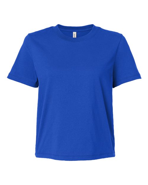 BELLA + CANVAS 6110 Women's 6 oz. Heavyweight Tee - True Royal - front